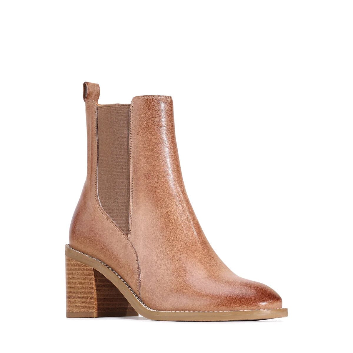 EOS Chai Leather Boots - Latte SHOES