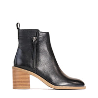 EOS Charity Leather Ankle Boots - Black ACCESSORIES