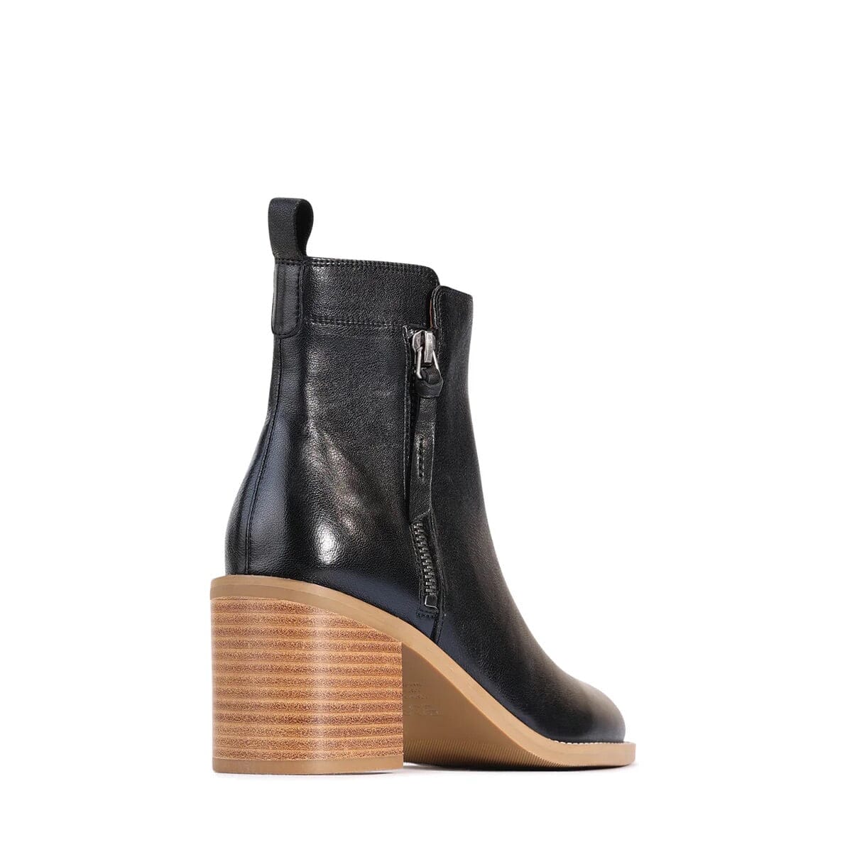 EOS Charity Leather Ankle Boots - Black ACCESSORIES