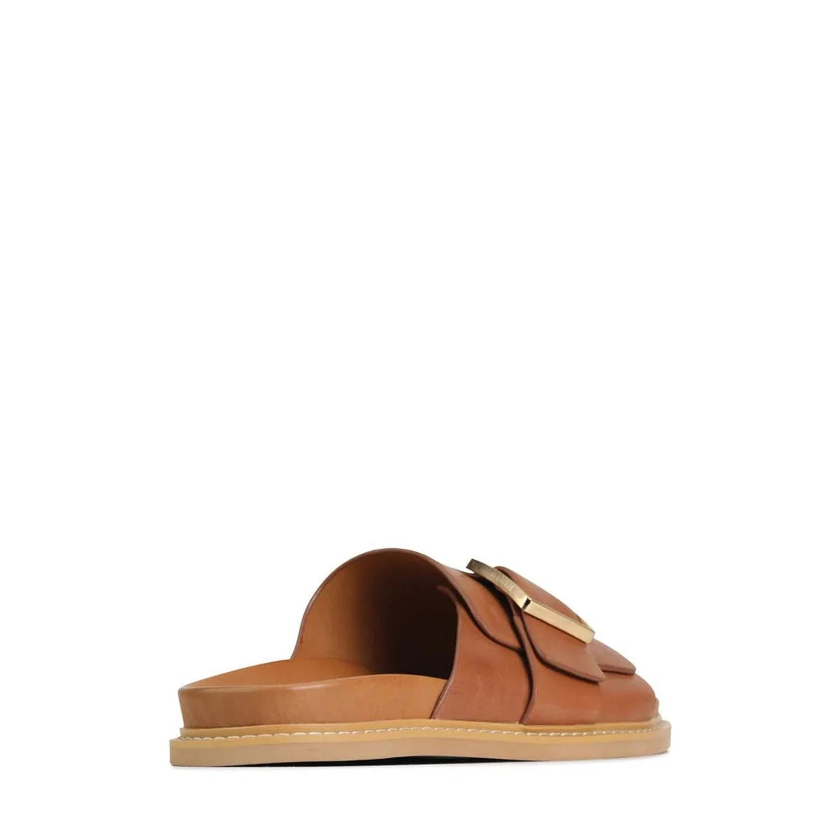 EOS Dede Leather Slide - Brandy SHOES