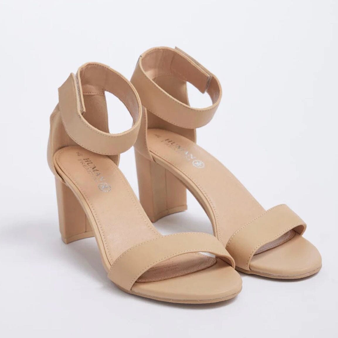 HUMAN PREMIUM Tesla Heels - Nude SHOES