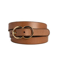 LOOP LEATHER CO. Brooke Leather Belt - Natural ACCESSORIES