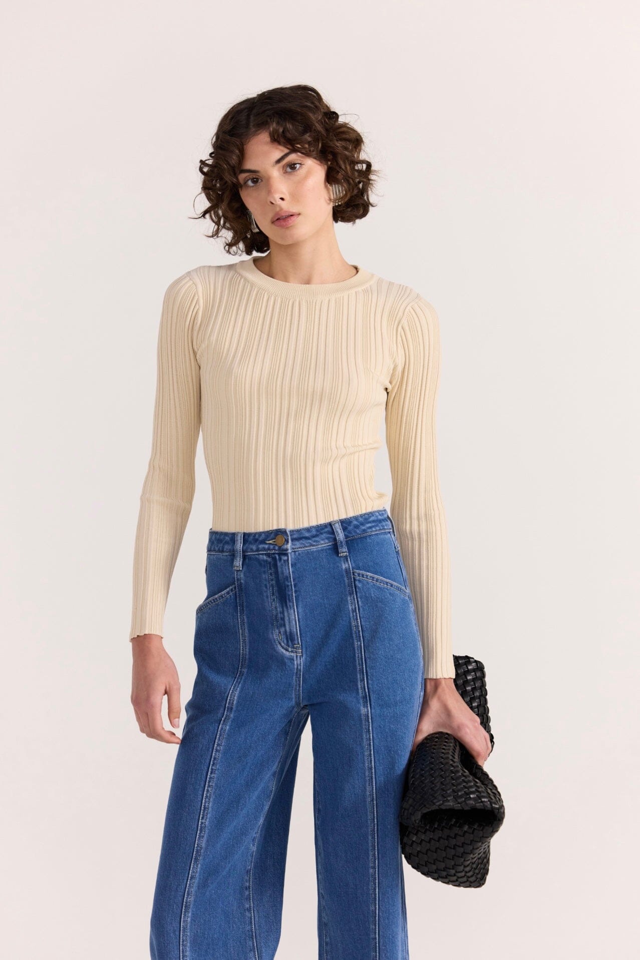 STAPLE THE LABEL Brooks High Waisted Jeans BOTTOMS