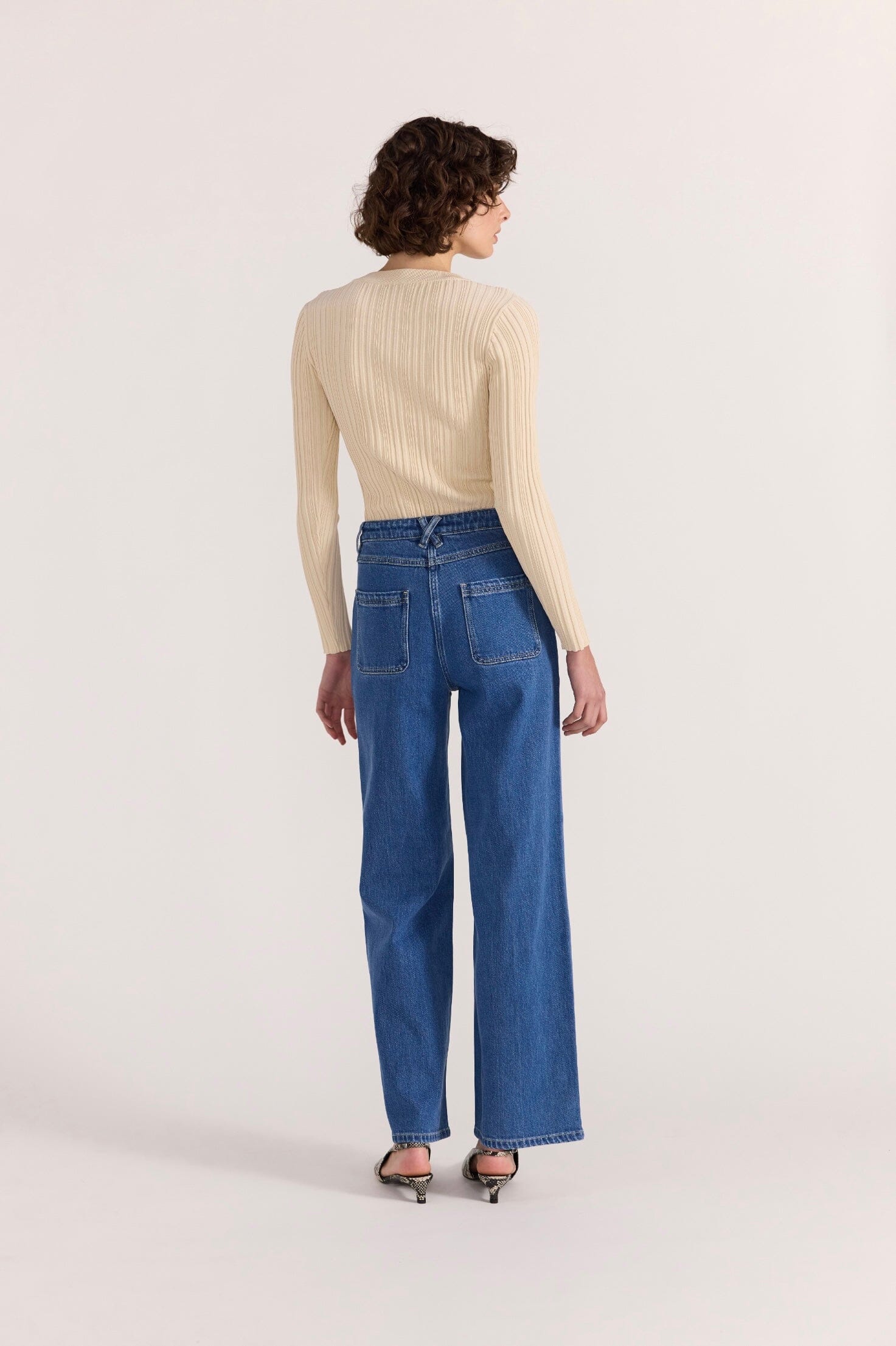 STAPLE THE LABEL Brooks High Waisted Jeans BOTTOMS