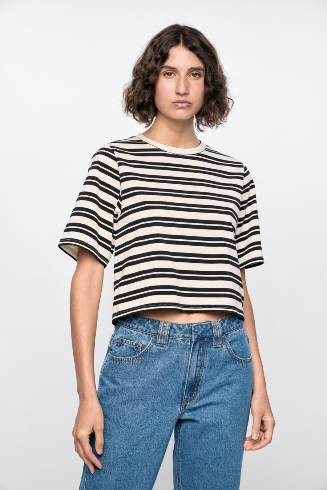STAPLE THE LABEL Elara Crop Tee TOPS