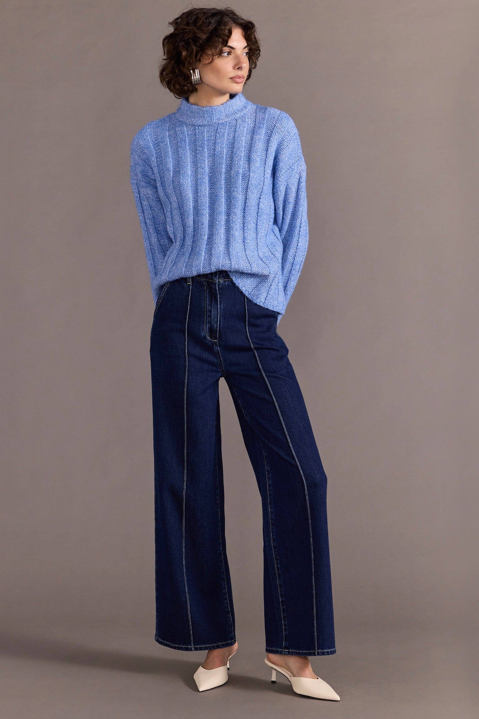 STAPLE THE LABEL Lennox High Waist Jeans BOTTOMS