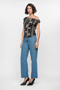 STAPLE THE LABEL Marina Asymmetrical Top TOPS