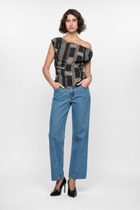 STAPLE THE LABEL Marina Asymmetrical Top TOPS