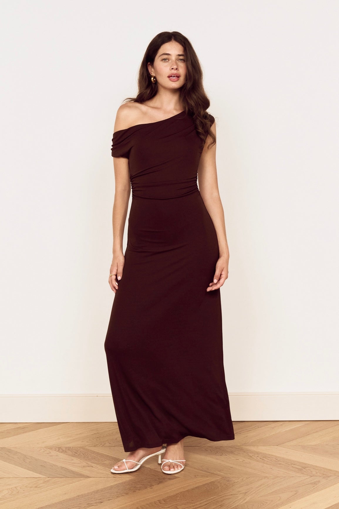 Aster Mesh Midi Dress