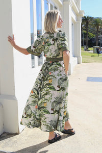Tropical Paradise Midi Dress