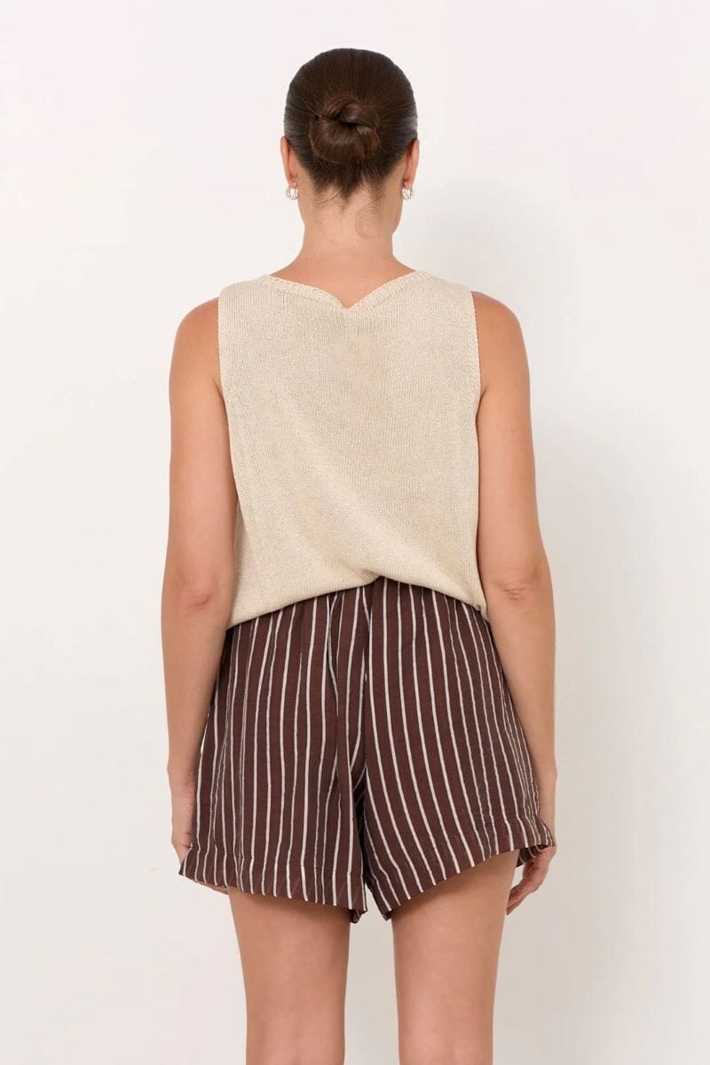 ADORNE Billy Stripe Short BOTTOMS