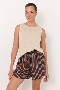 ADORNE Billy Stripe Short BOTTOMS