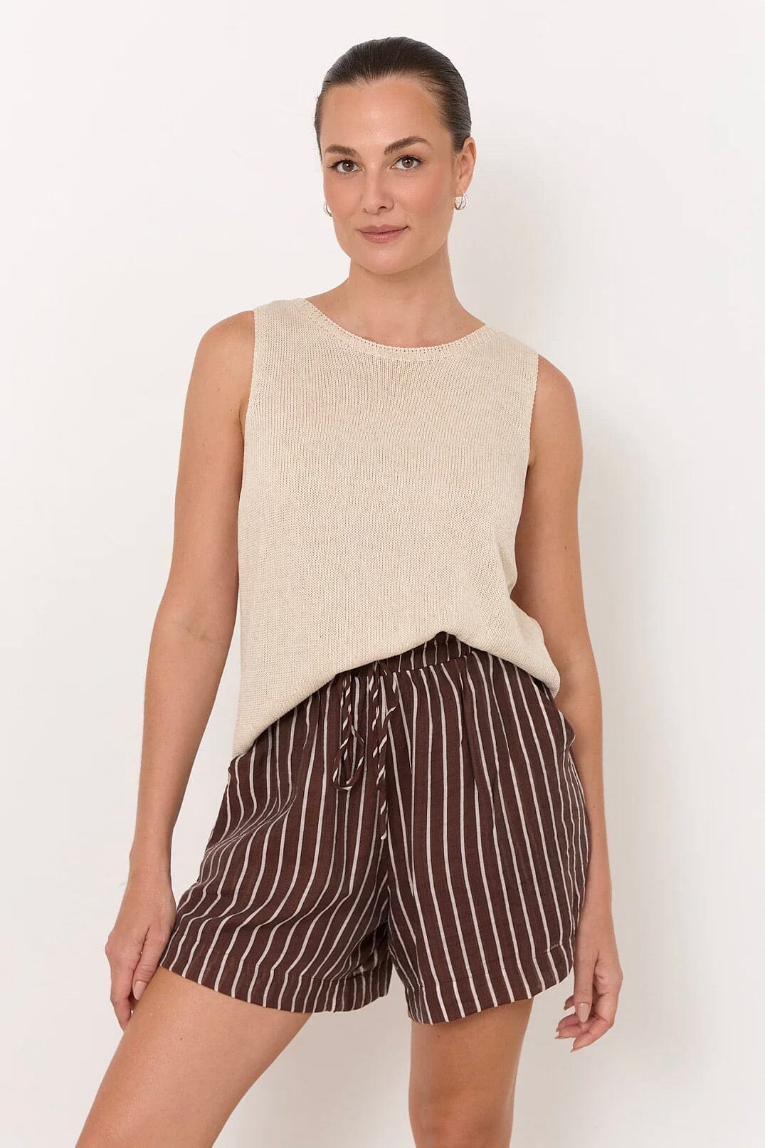 ADORNE Billy Stripe Short BOTTOMS
