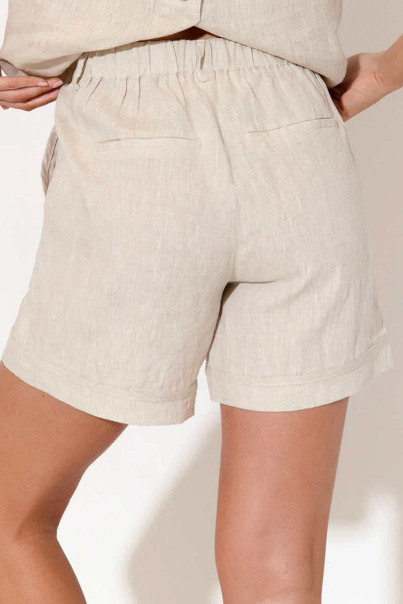 ADORNE Haven Linen Shorts BOTTOMS