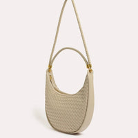 ADORNE Jordan Plait Handbag - Stone ACCESSORIES