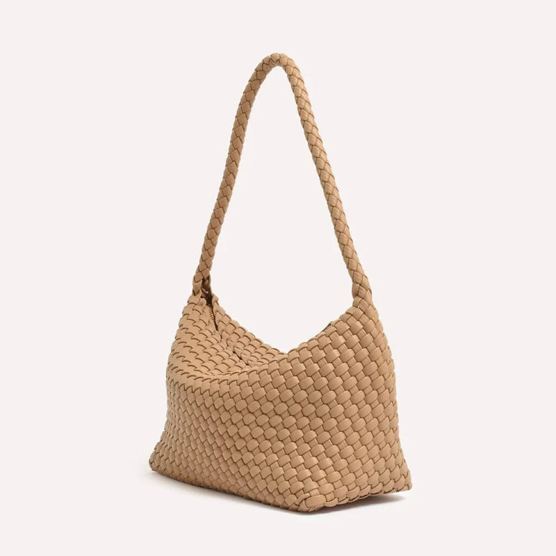 ADORNE Mackenzie Plait Bag - Nude ACCESSORIES