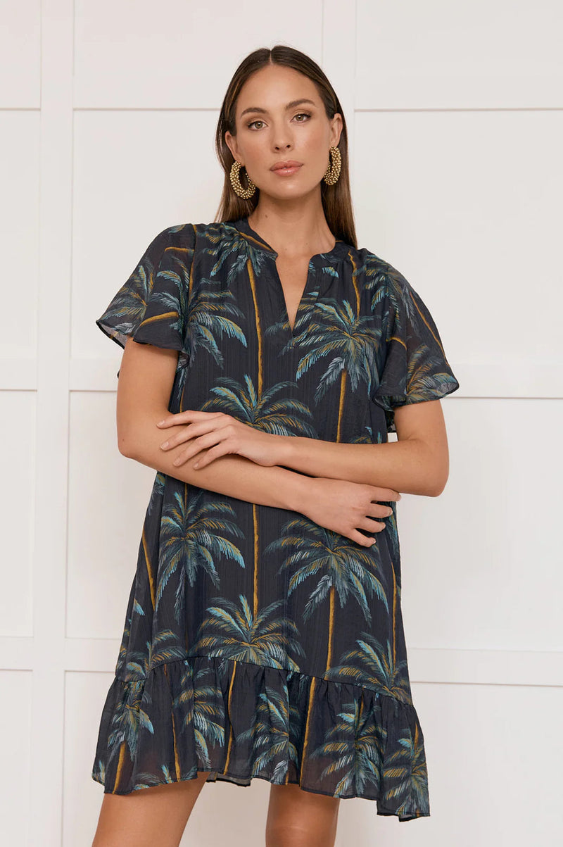 ADORNE Tasmin Honolulu Print Dress DRESSES