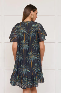 ADORNE Tasmin Honolulu Print Dress DRESSES