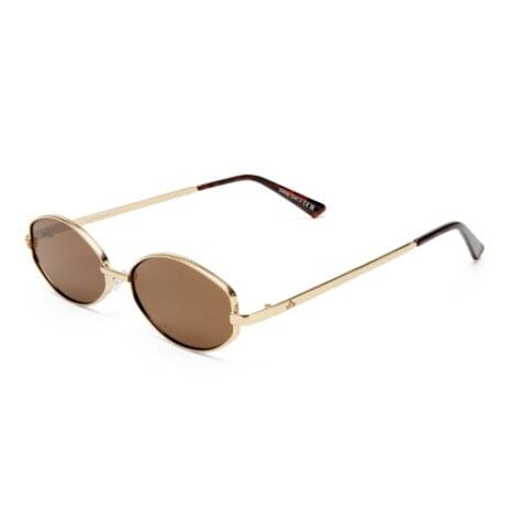 AIRE Aire Objective Sunglasses - Gold ACCESSORIES