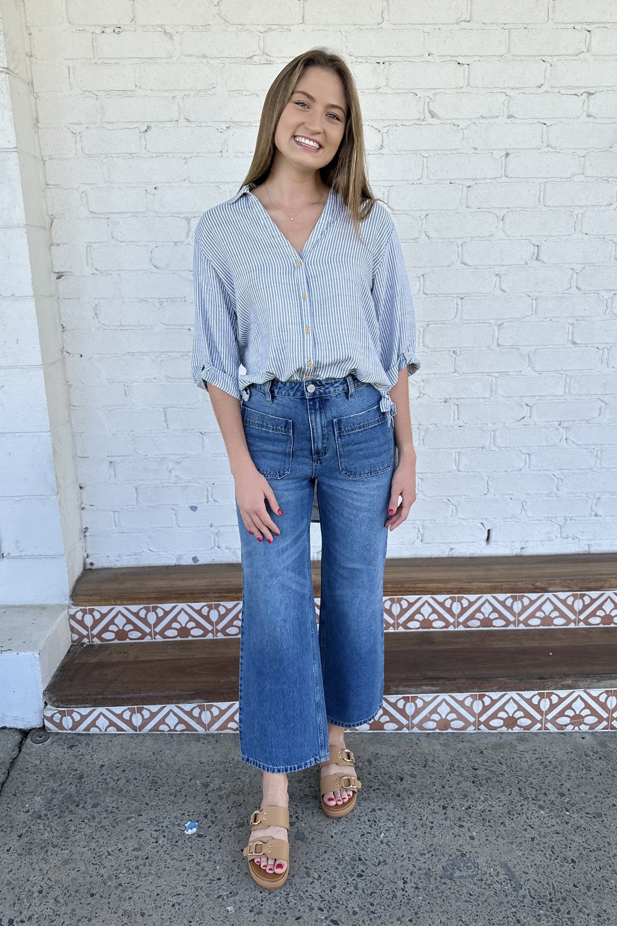 AMUSE SOCIETY Brooke Denim Jeans BOTTOMS