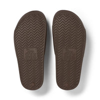 ARCHIES FOOTWEAR Archies Arch Support Slides - Brown SHOES