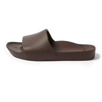 ARCHIES FOOTWEAR Archies Arch Support Slides - Brown SHOES