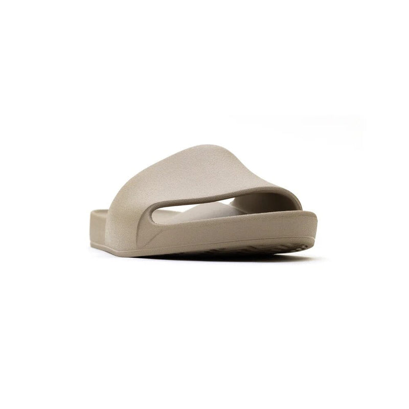 ARCHIES FOOTWEAR Archies Arch Support Slides - Taupe SHOES