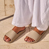 ARCHIES FOOTWEAR Archies Arch Support Slides - Taupe SHOES