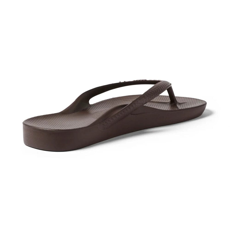 ARCHIES FOOTWEAR Archies Arch Support Thongs - Brown SHOES