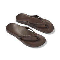 ARCHIES FOOTWEAR Archies Arch Support Thongs - Brown SHOES