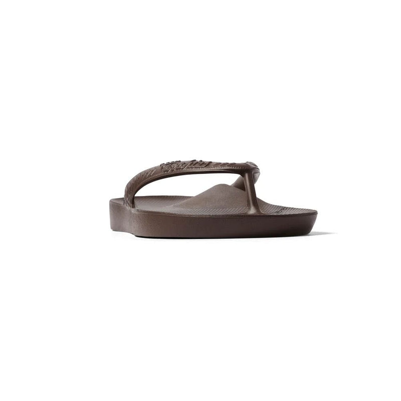 ARCHIES FOOTWEAR Archies Arch Support Thongs - Brown SHOES