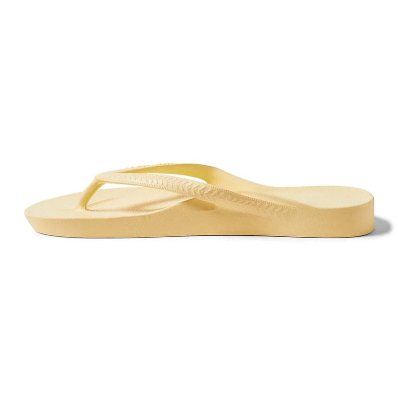 ARCHIES FOOTWEAR Archies Arch Support Thongs - Lemon SHOES