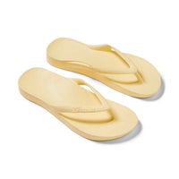 ARCHIES FOOTWEAR Archies Arch Support Thongs - Lemon SHOES