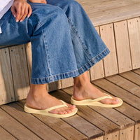 ARCHIES FOOTWEAR Archies Arch Support Thongs - Lemon SHOES