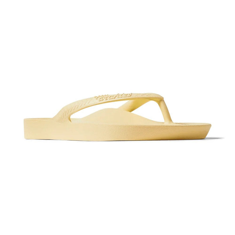 ARCHIES FOOTWEAR Archies Arch Support Thongs - Lemon SHOES