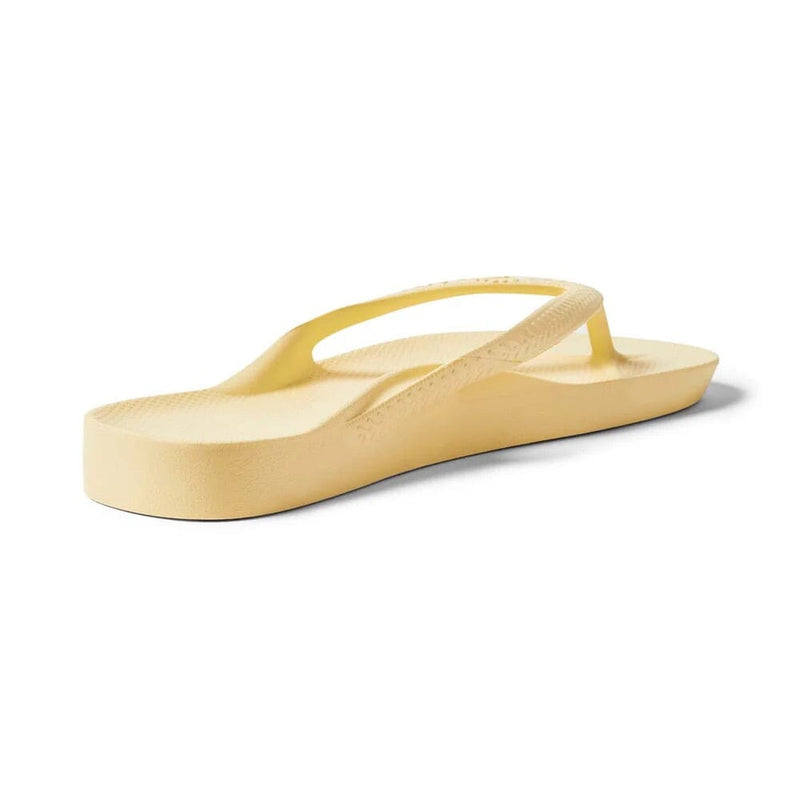 ARCHIES FOOTWEAR Archies Arch Support Thongs - Lemon SHOES
