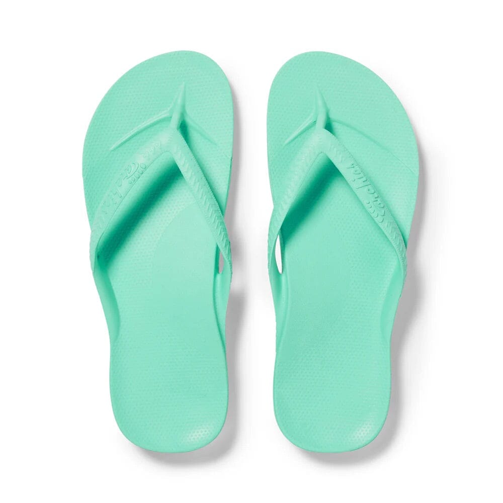 ARCHIES FOOTWEAR Archies Arch Support Thongs - Mint SHOES