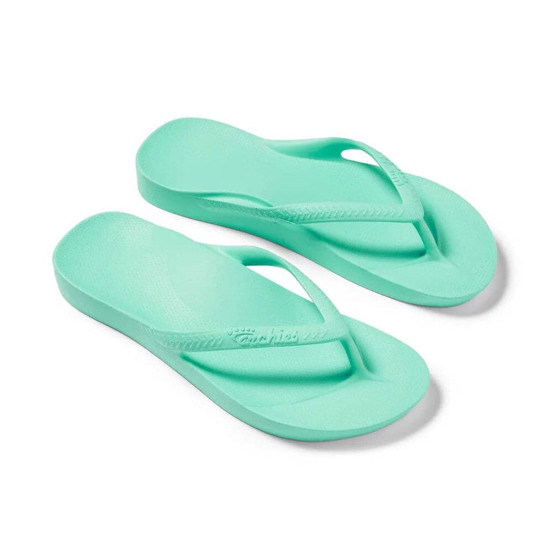 ARCHIES FOOTWEAR Archies Arch Support Thongs - Mint SHOES