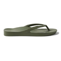 ARCHIES FOOTWEAR Archies Arch Support Thongs - Olive SHOES