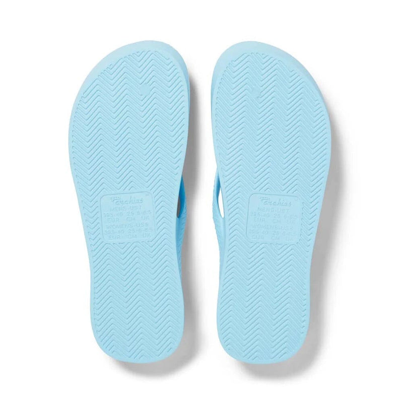 ARCHIES FOOTWEAR Archies Arch Support Thongs - Sky Blue SHOES