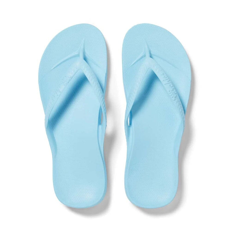 ARCHIES FOOTWEAR Archies Arch Support Thongs - Sky Blue SHOES