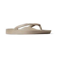 ARCHIES FOOTWEAR Archies Arch Support Thongs - Taupe SHOES
