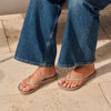 ARCHIES FOOTWEAR Archies Arch Support Thongs - Taupe SHOES