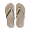 ARCHIES FOOTWEAR Archies Arch Support Thongs - Taupe SHOES