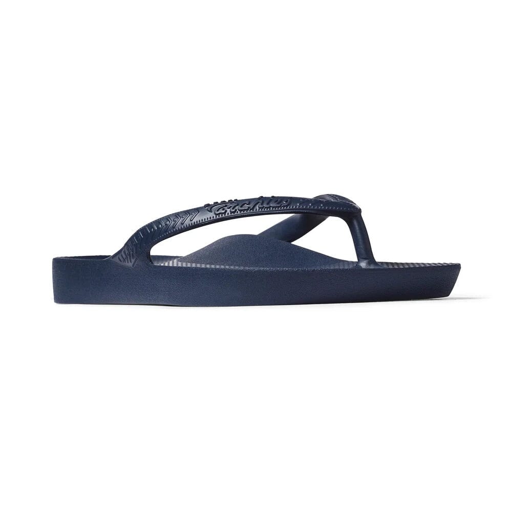 ARCHIES FOOTWEAR Archies Original Thongs - Navy SHOES