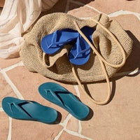 ARCHIES FOOTWEAR Archies Original Thongs - Teal SHOES