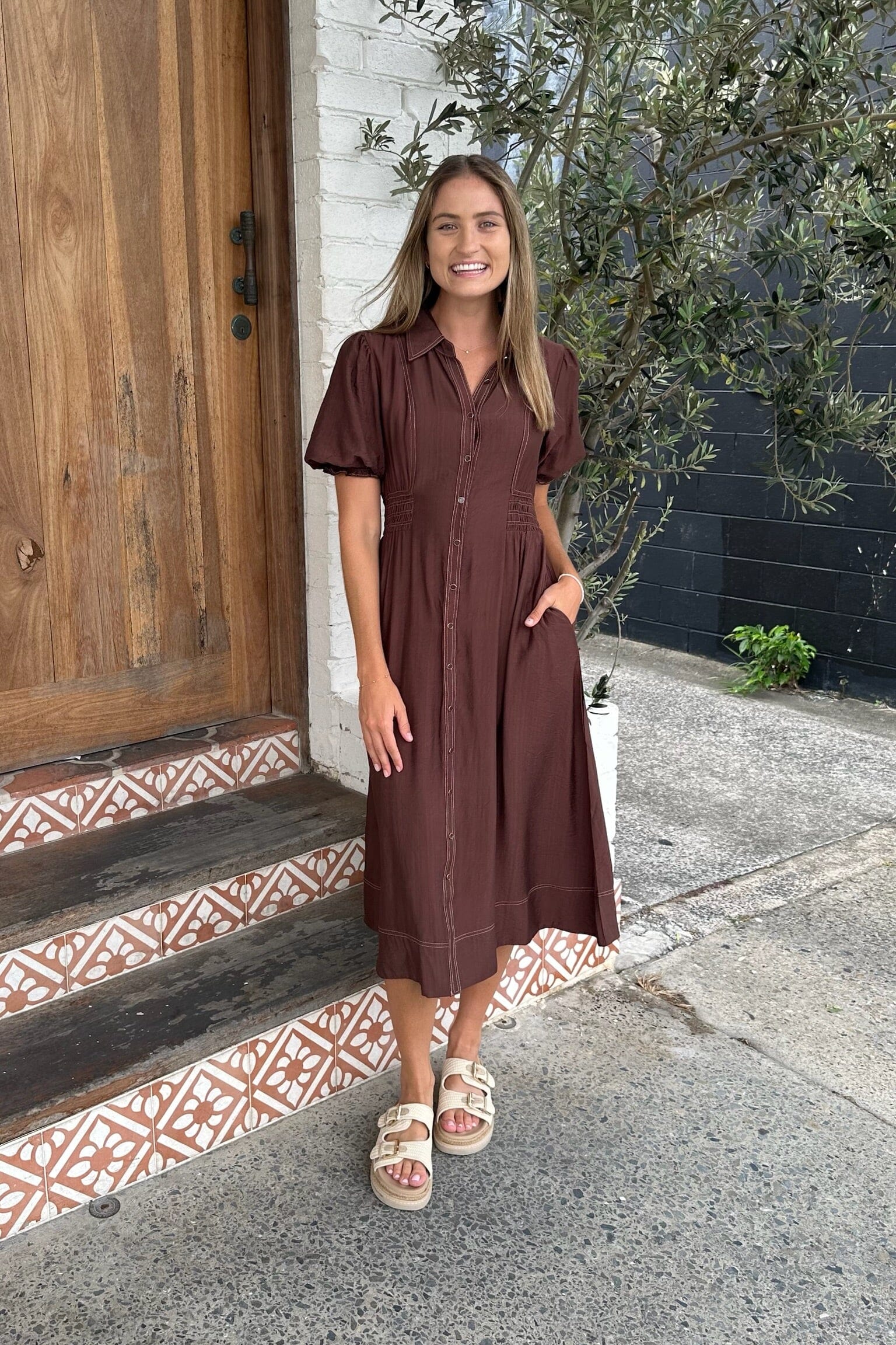 AVA Kalia Midi Dress DRESSES