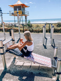 BREATHING TRAVEL Gym Towel - Pink Mermaid HOME & LIFESTYLE