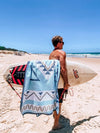 BREATHING TRAVEL Sand Free Beach Towel - Blue Dream HOME & LIFESTYLE