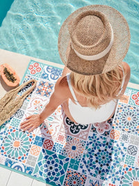 BREATHING TRAVEL Sand Free Beach Towel - El Paradiso HOME & LIFESTYLE